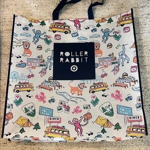 Roller Rabbit x Target Collab Multicolor Graphic reusable Tote